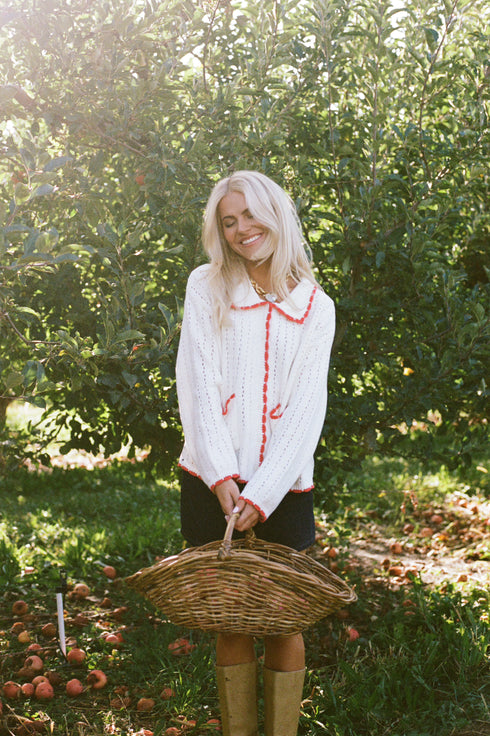 Apple Knit Cardigan